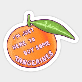 Tangerines CSH Sticker